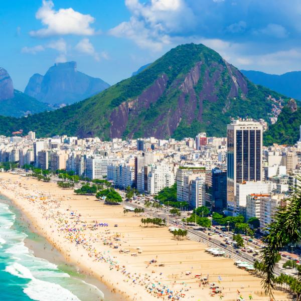 Rio de Janeiro Copacabana Ipanema Strand Brasilien Südamerika