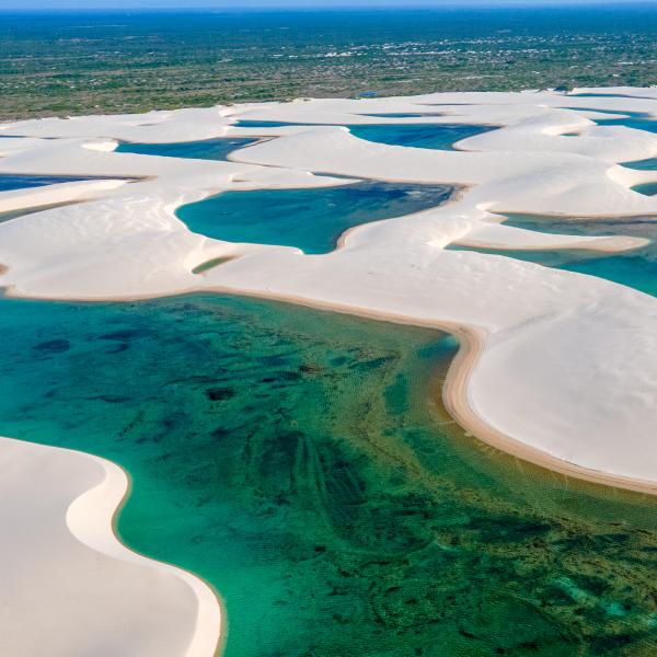 Lencois Maranhenses Brasilien Nordost Südamerika Mietwagenreisen Strand